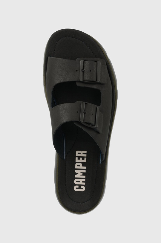 Camper klapki skórzane Oruga czarny K100286.005