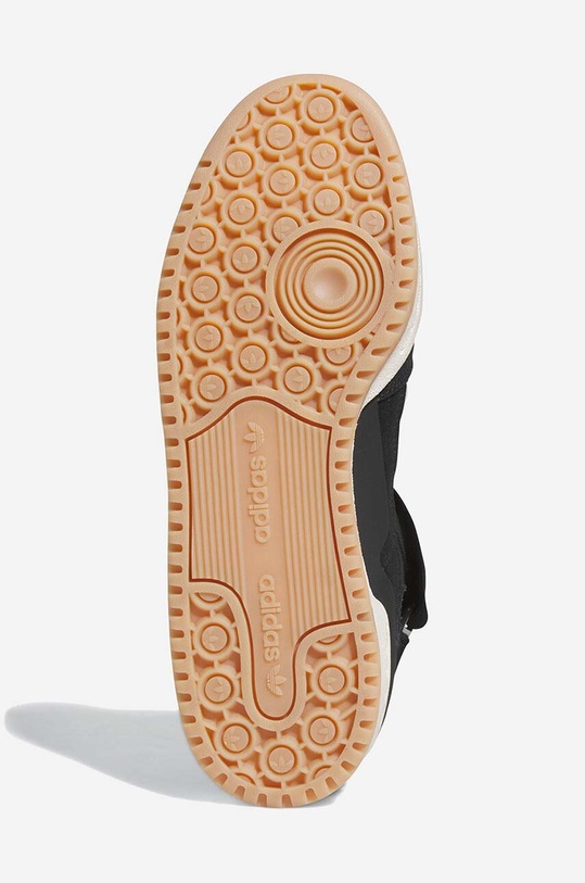 Kožené tenisky adidas Originals Forum Mid FZ6252 čierna SS23
