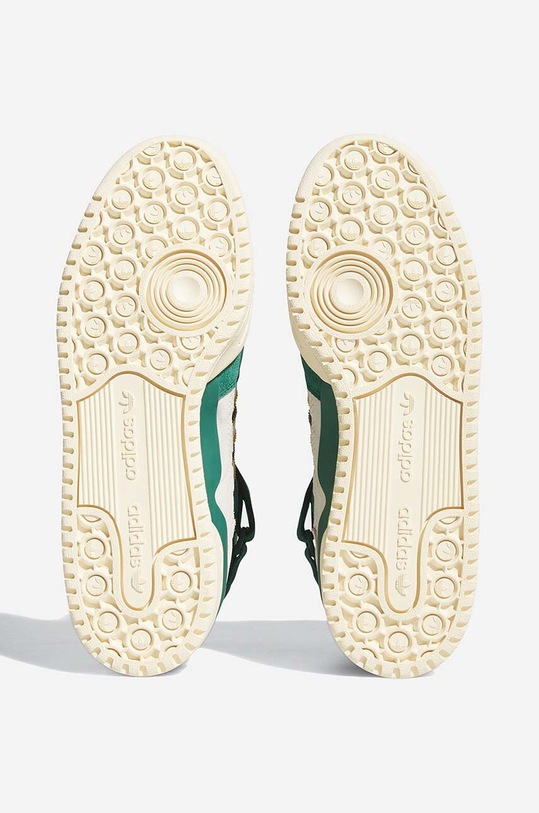 adidas Originals sneakersy skórzane Forum 84 Hi FZ6301 zielony SS23
