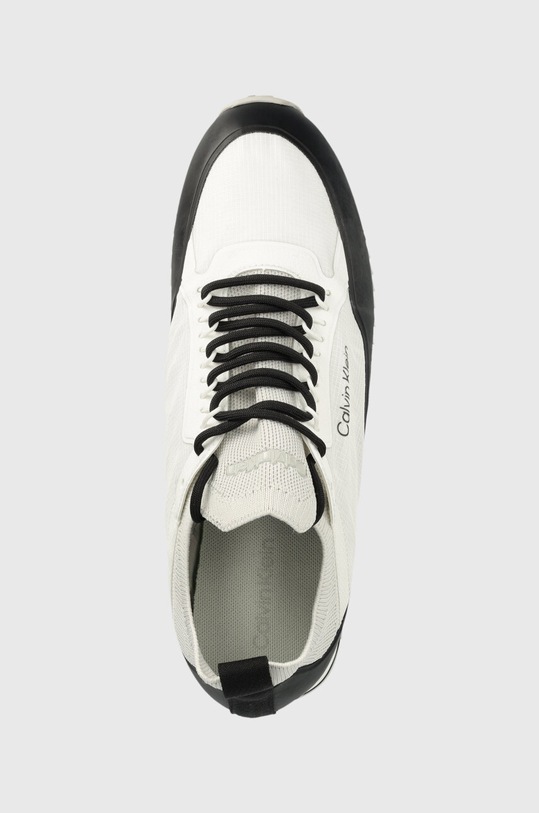 Αθλητικά Calvin Klein LOW TOP LACE UP NYLON λευκό HM0HM00921