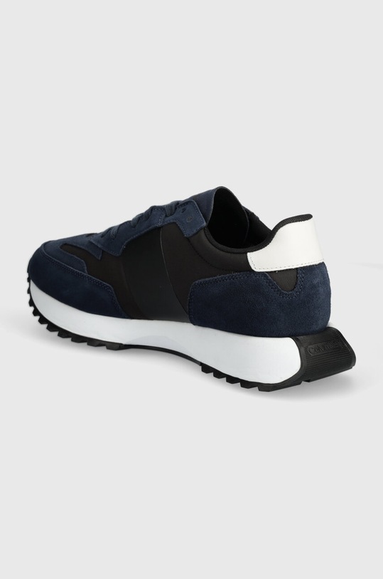 Obuwie Calvin Klein sneakersy LOW TOP LACE UP MIX HM0HM00497 granatowy