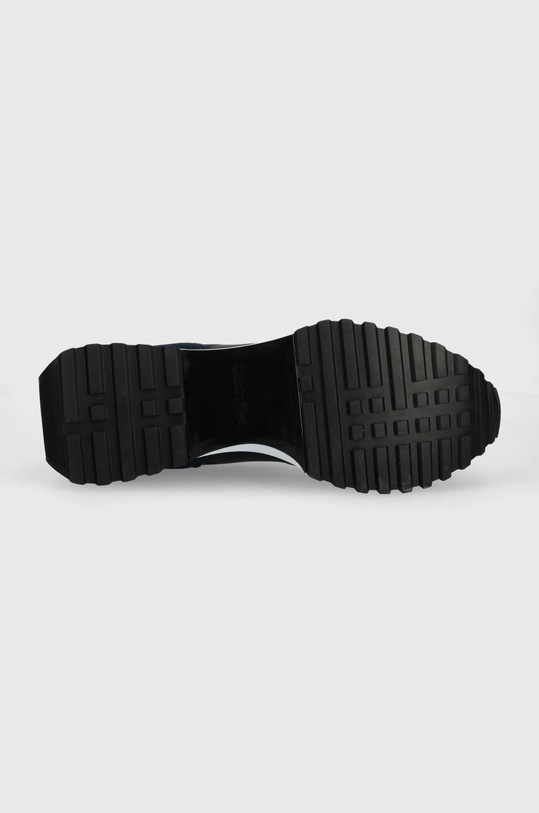 Calvin Klein sneakersy LOW TOP LACE UP MIX HM0HM00497 granatowy