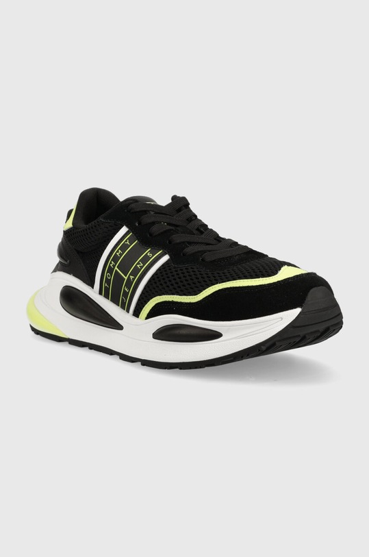 Tommy Jeans sneakersy TOMMY JEANS RUNNER EM0EM01170 czarny SS23