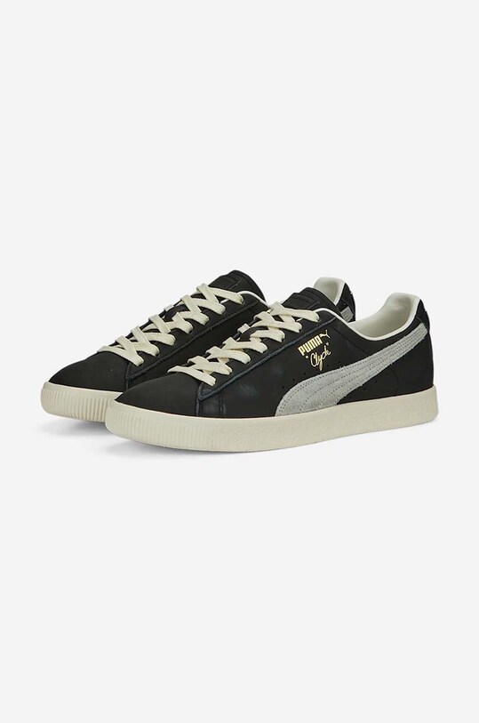 Puma sneakersy zamszowe Clyde Base 390091.02 czarny SS23