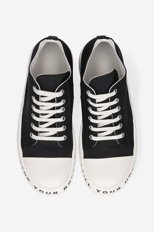 Rick Owens tenisówki Sneaks czarny DU01C6802.MUEP8