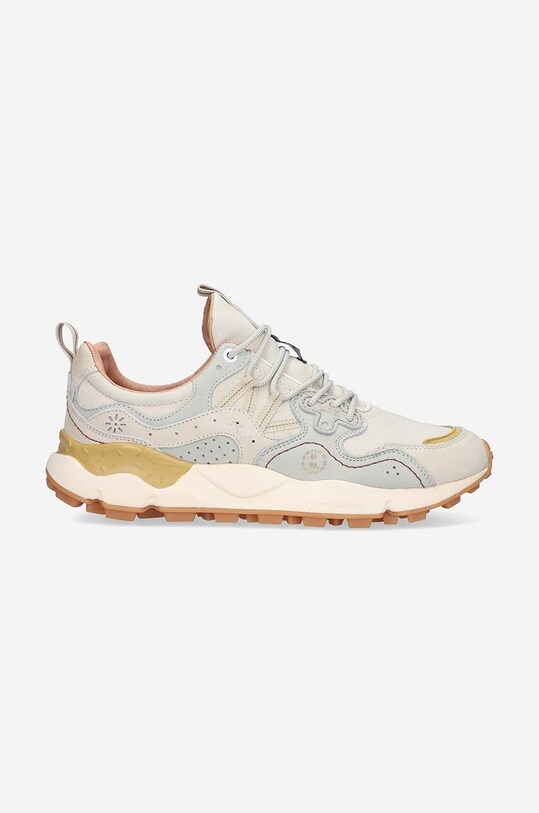 Flower Mountain suede sneakers low beige 0012017701.02.0N01