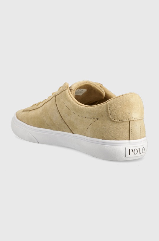 Взуття Замшеві кеди Polo Ralph Lauren SAYER 816893732003.809 бежевий