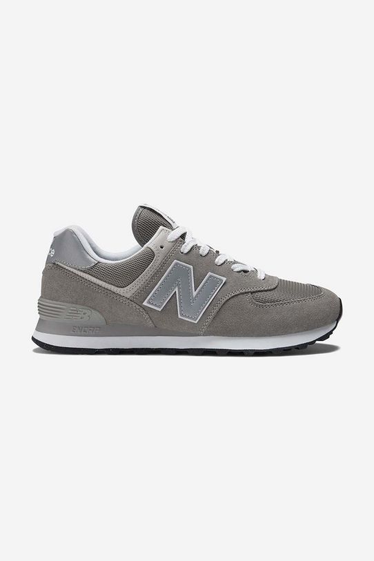 Topánky New Balance semišová koža sivá ML574EVG