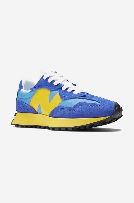 New Balance 327 Warped Essentials Marine Blue Yellow U327WEH blue SS23