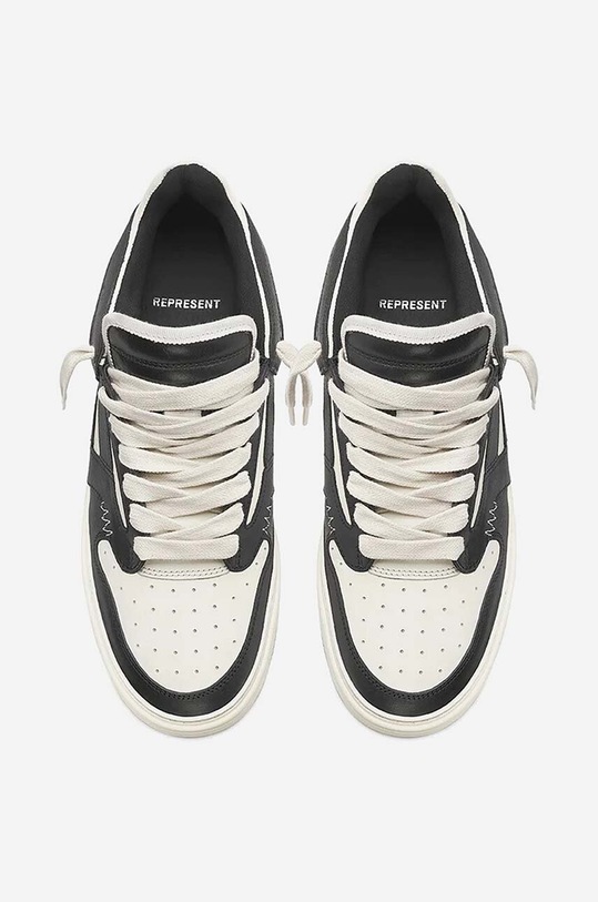 Shoes Represent leather sneakers Reptor Low M12043.037 black