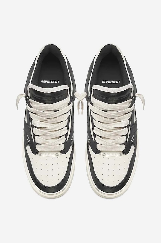 Shoes Represent leather sneakers Reptor Low M12043.037 black