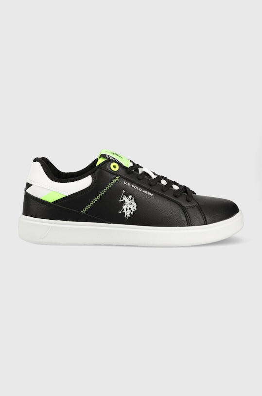 U.S. Polo Assn. sneakersy ROKKO imitacja skóry licowej czarny ROKKO001M.3Y2