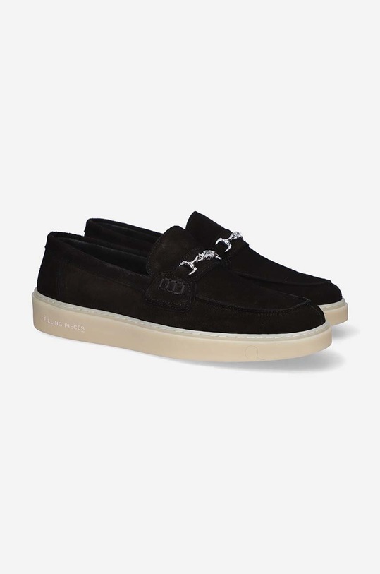 Filling Pieces suede loafers Core Loafer Suede 44229001861 black