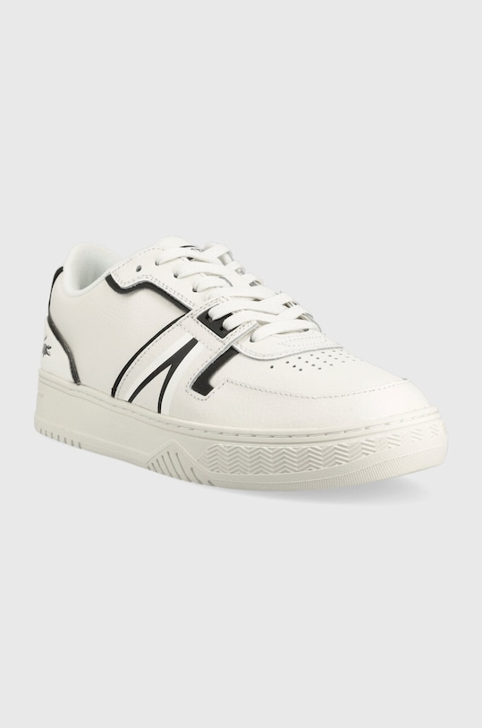 Lacoste sneakers din piele L001 Baseline Leather Trainers 45SMA0126 alb AW23