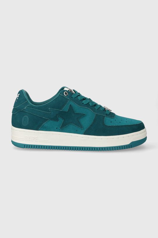 A Bathing Ape sneakers in camoscio