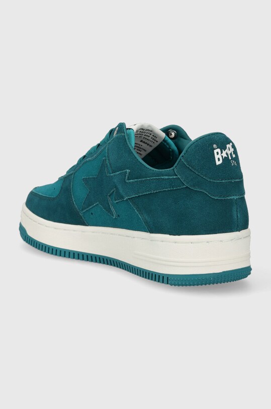 Shoes A Bathing Ape suede sneakers BAPE STA #3 001FWI701008I 001FWI701008I turquoise
