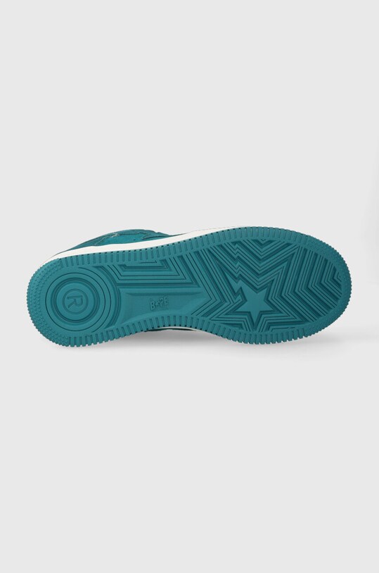 A Bathing Ape suede sneakers BAPE STA #3 001FWI701008I 001FWI701008I turquoise