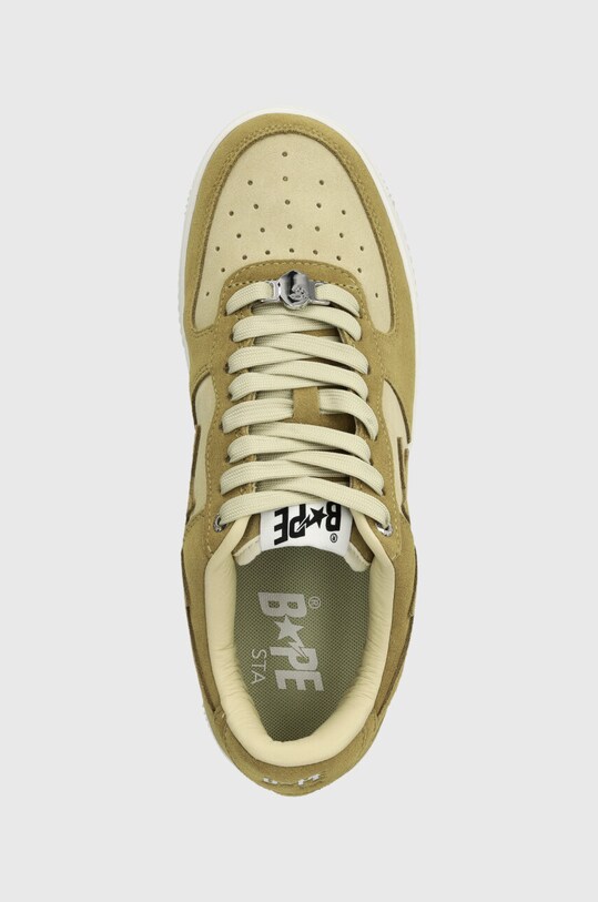 Σουέτ αθλητικά παπούτσια A Bathing Ape BAPE STA #3 001FWI701008I μπεζ 001FWI701008I