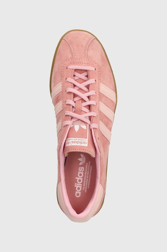Semišové tenisky adidas Originals růžová GY7386