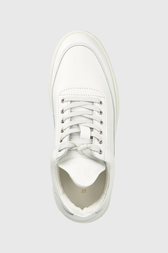 Δερμάτινα αθλητικά παπούτσια Filling Pieces Low Top Ripple Nappa λευκό 25121721855