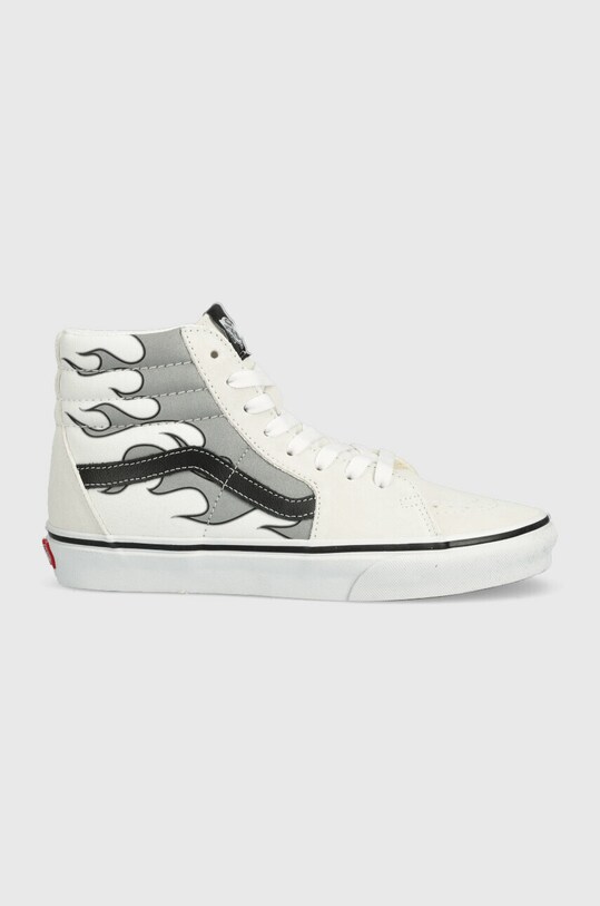 Kecky Vans SK8-Hi semišová kůže béžová VN0005U9W001