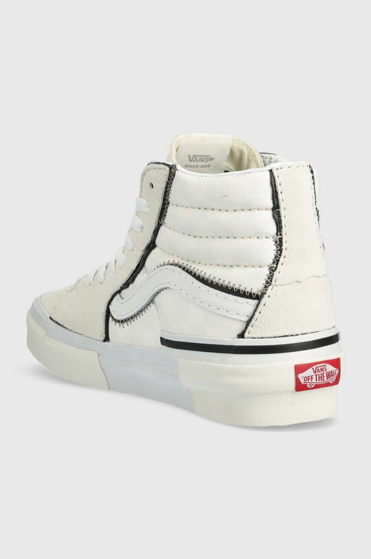 Shoes Vans trainers SK8-Hi Reconstruct VN0005UKQJM1 white