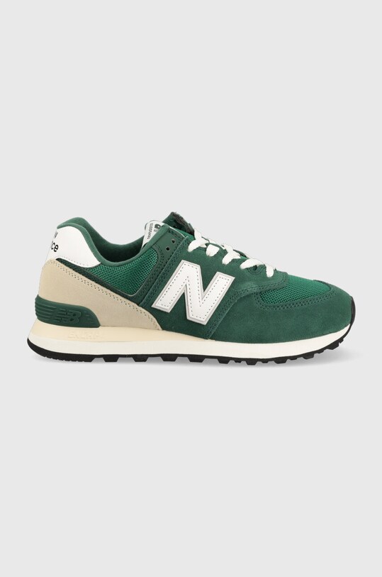Tenisky New Balance U574MU2 semišová kůže zelená U574MU2