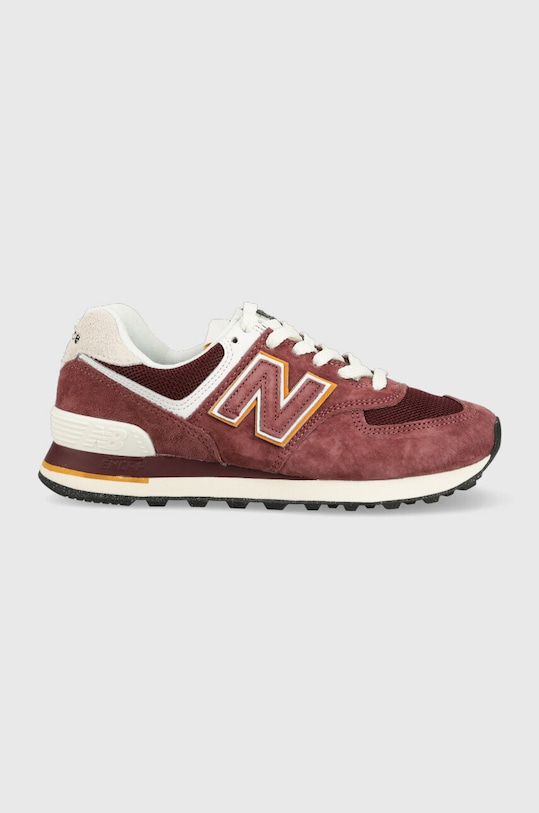 Αθλητικά New Balance U574MO2 δέρμα σαμουά μπορντό U574MO2