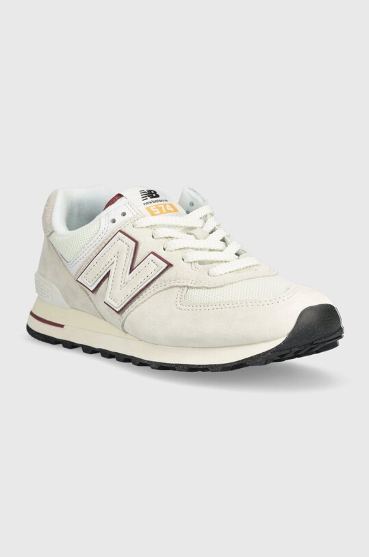 New Balance 574 Off White Burgundy U574OP2 beige SS23