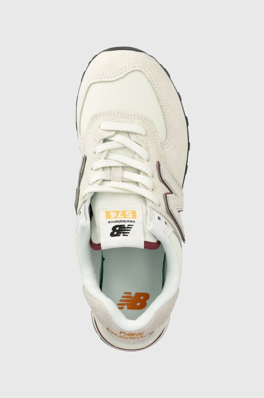 New Balance 574 Off White Burgundy beige U574OP2