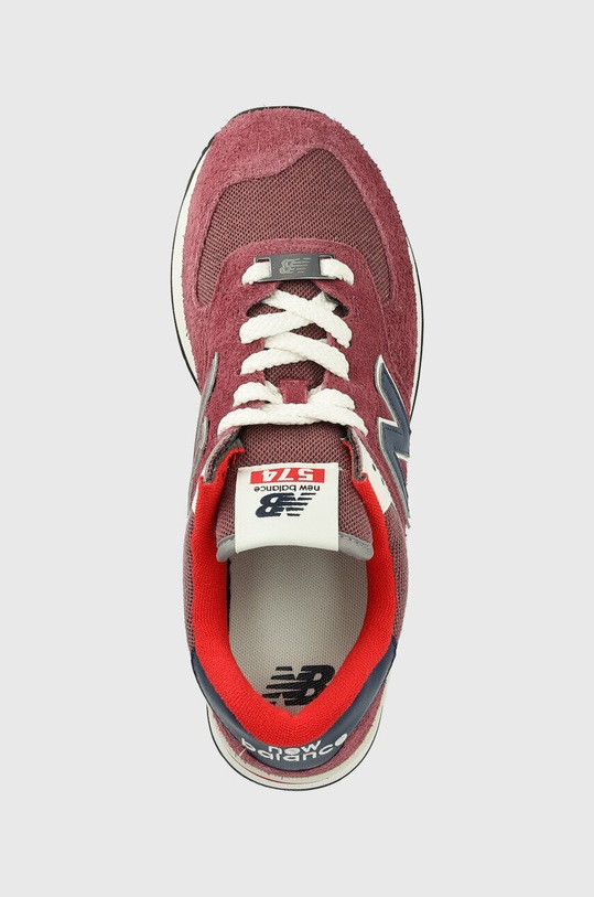 Αθλητικά New Balance U574RX2 μπορντό U574RX2
