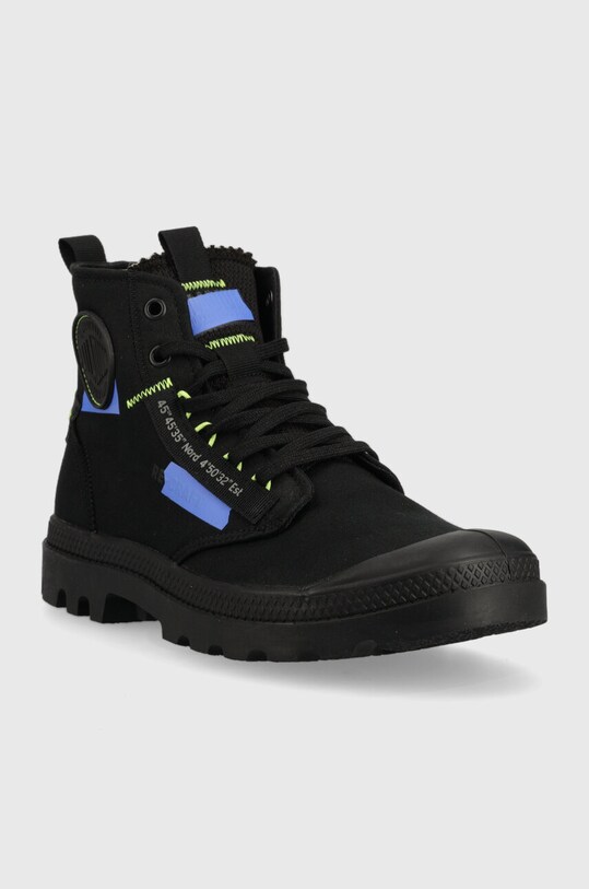 Високи кецове Palladium METROPOLITAN PAMPA 77220.005.M черен SS23