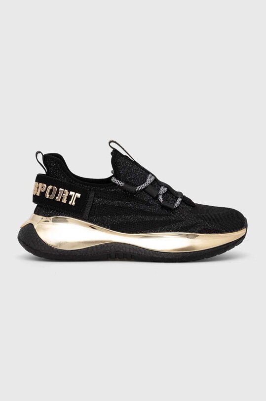 PLEIN SPORT sneakersy The Iron Tiger Gen.X.02 syntetyczny czarny USC0429.STE003N.0294