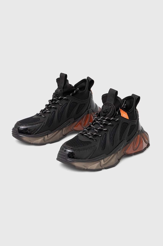 Superge PLEIN SPORT The Flame Gen.X.02 Tiger USC0435.STE003N.02 črna SS23