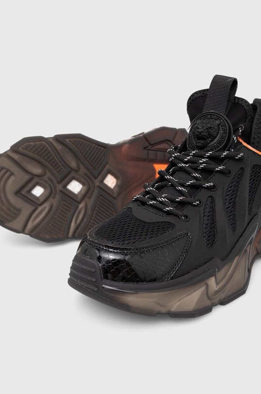 Obutev Superge PLEIN SPORT The Flame Gen.X.02 Tiger USC0435.STE003N.02 črna