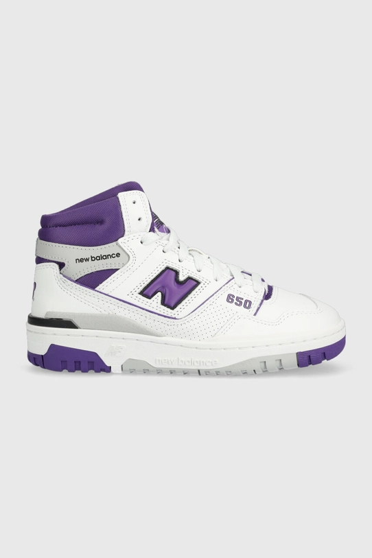 Αθλητικά New Balance BB650RCF λείο δέρμα λευκό BB650RCF