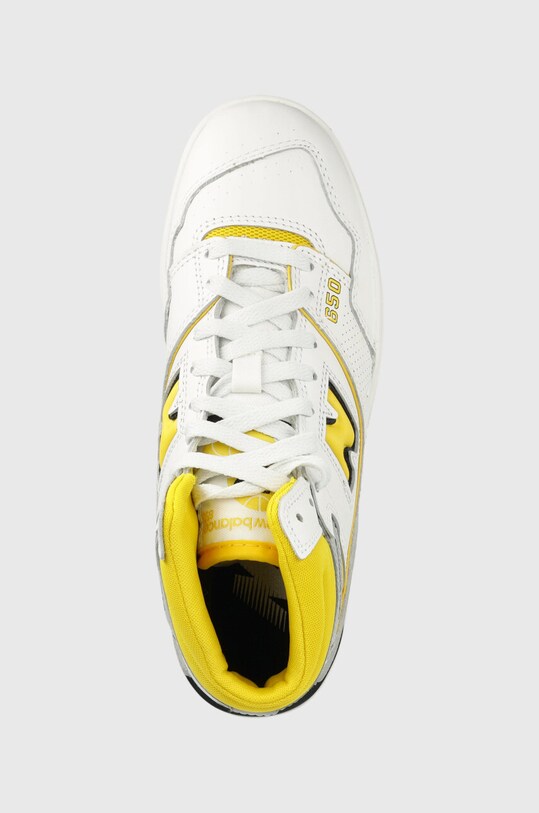 New Balance sneakersy skórzane BB650RCG biały BB650RCG