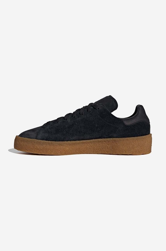 Shoes adidas Originals suede sneakers Stan Smith Crepe FZ6439 black
