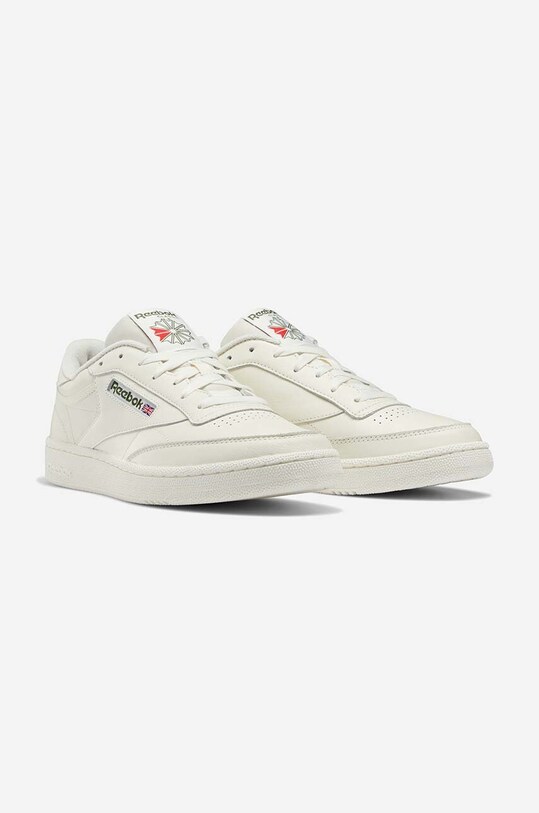 Reebok Classic sneakers din piele Club C 85 alb HP4320.100024894