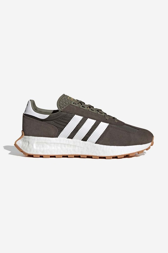 Tenisice adidas Originals Retropy E5 brušena koža smeđa H03854