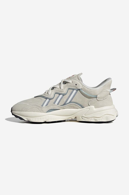 Shoes adidas Originals suede sneakers Ozweego HP6387 gray