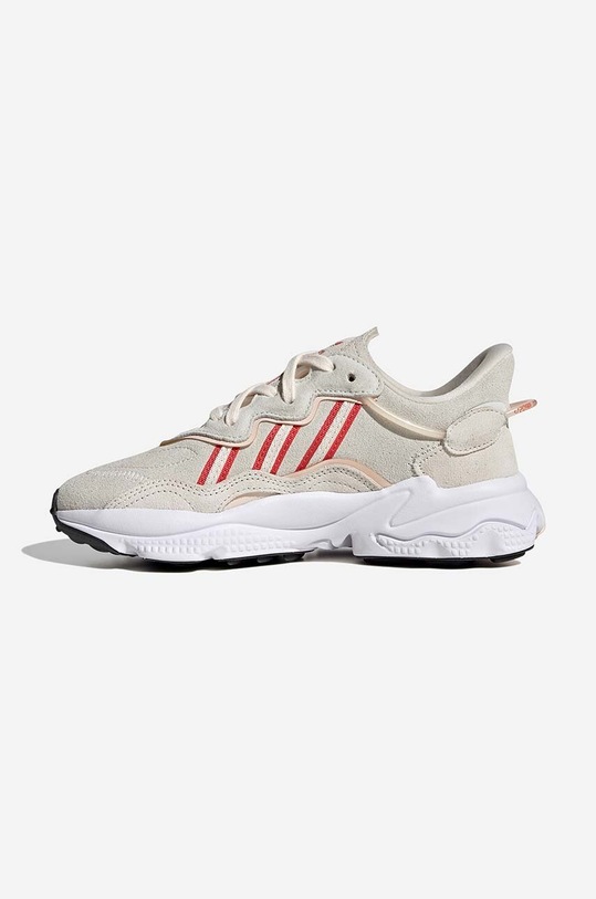Obuwie adidas Originals sneakersy zamszowe Ozweego J HQ1634 HQ1634 beżowy