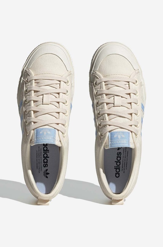 adidas Originals tenisówki Nizza Platform W HQ1911 beżowy HQ1911