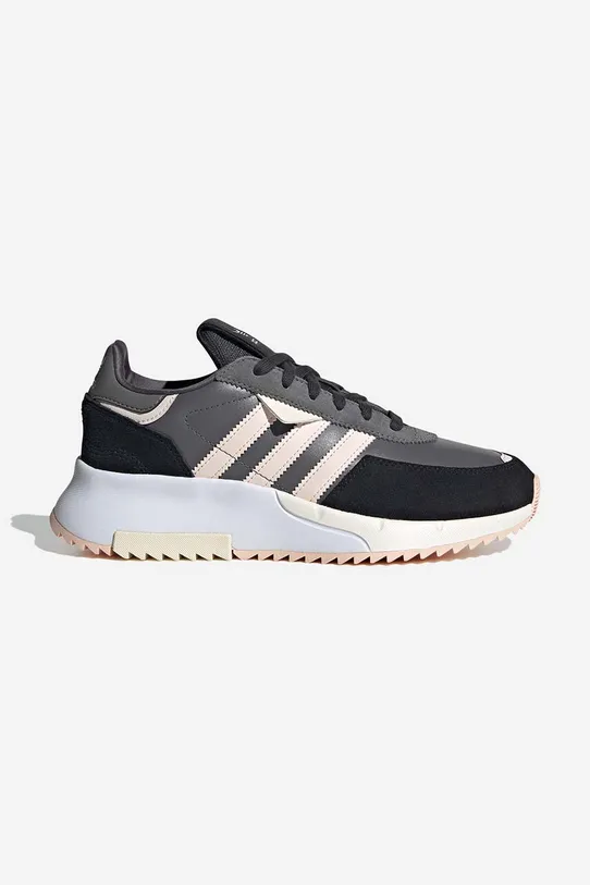 adidas Originals sneakers Retropy F2 faux grain leather gray HQ4387