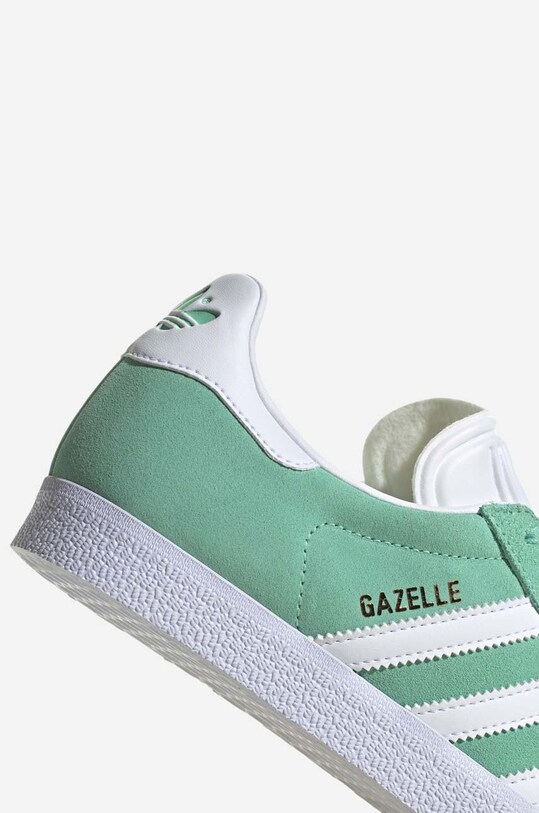 adidas Originals sneakersy zamszowe Gazelle W HQ4410 zielony