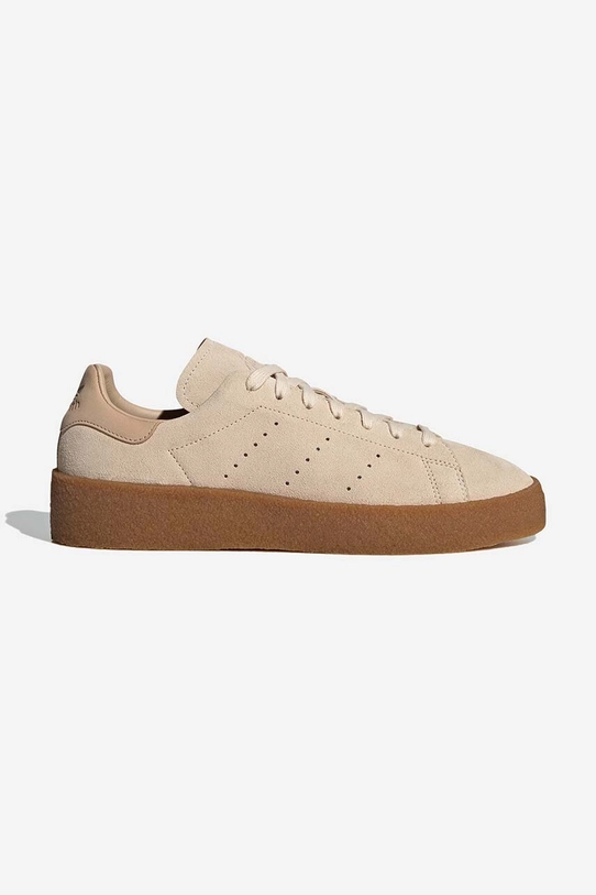 adidas Originals suede sneakers Stan Smith Crepe flat beige HQ6837