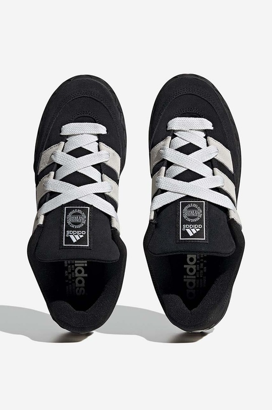 adidas Originals sneakers in camoscio Adimatic nero HQ6900