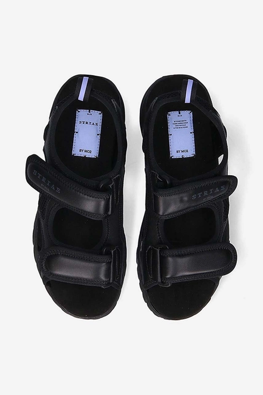 MCQ sandals Striae black 682031R28051000