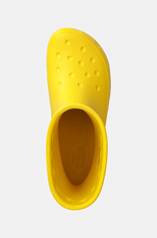 Crocs cizme Classic Rain Boot galben 208363.SUNFLOWER
