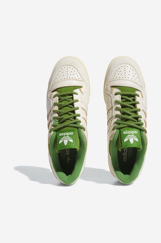 adidas leather sneakers Forum 84 Low CL FZ6296 beige FZ6296